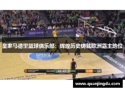 皇家马德里篮球俱乐部：辉煌历史铸就欧洲霸主地位
